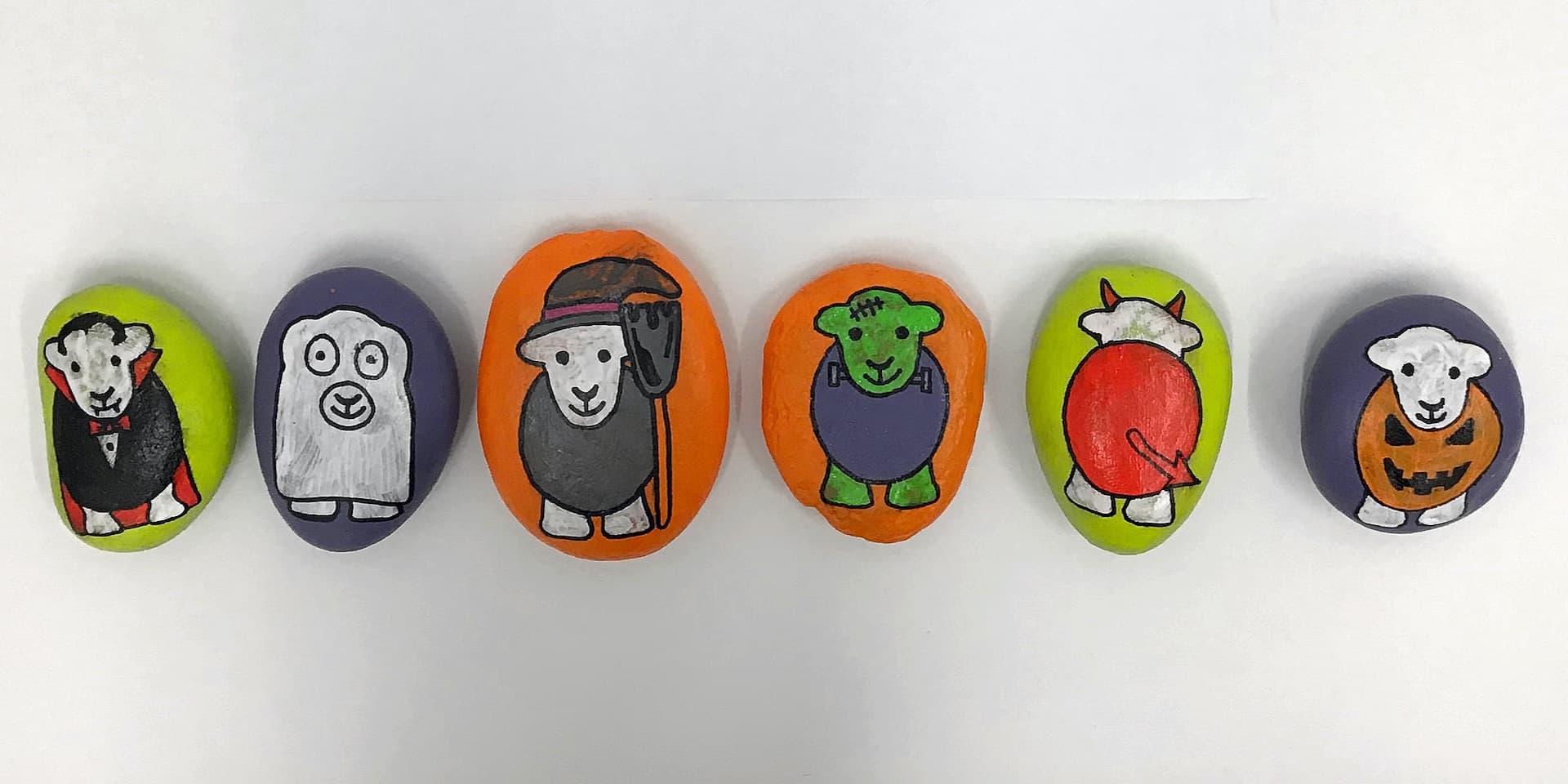 Halloween Painted Rocks: How To