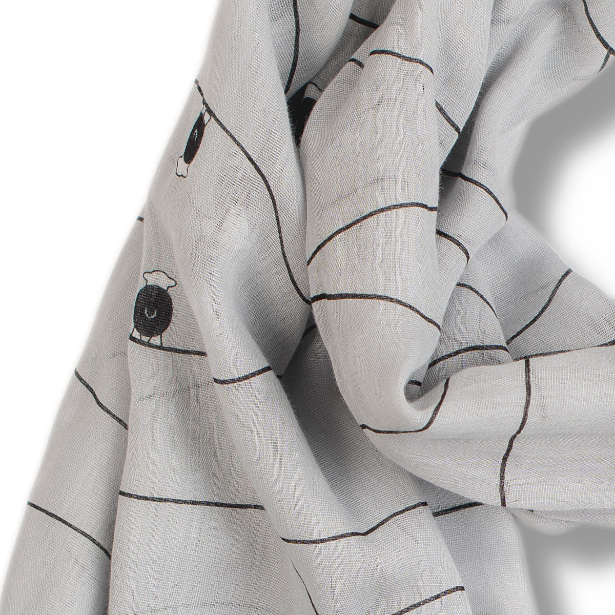 Herdy Fell Scarf: 100% Orgain Cotton