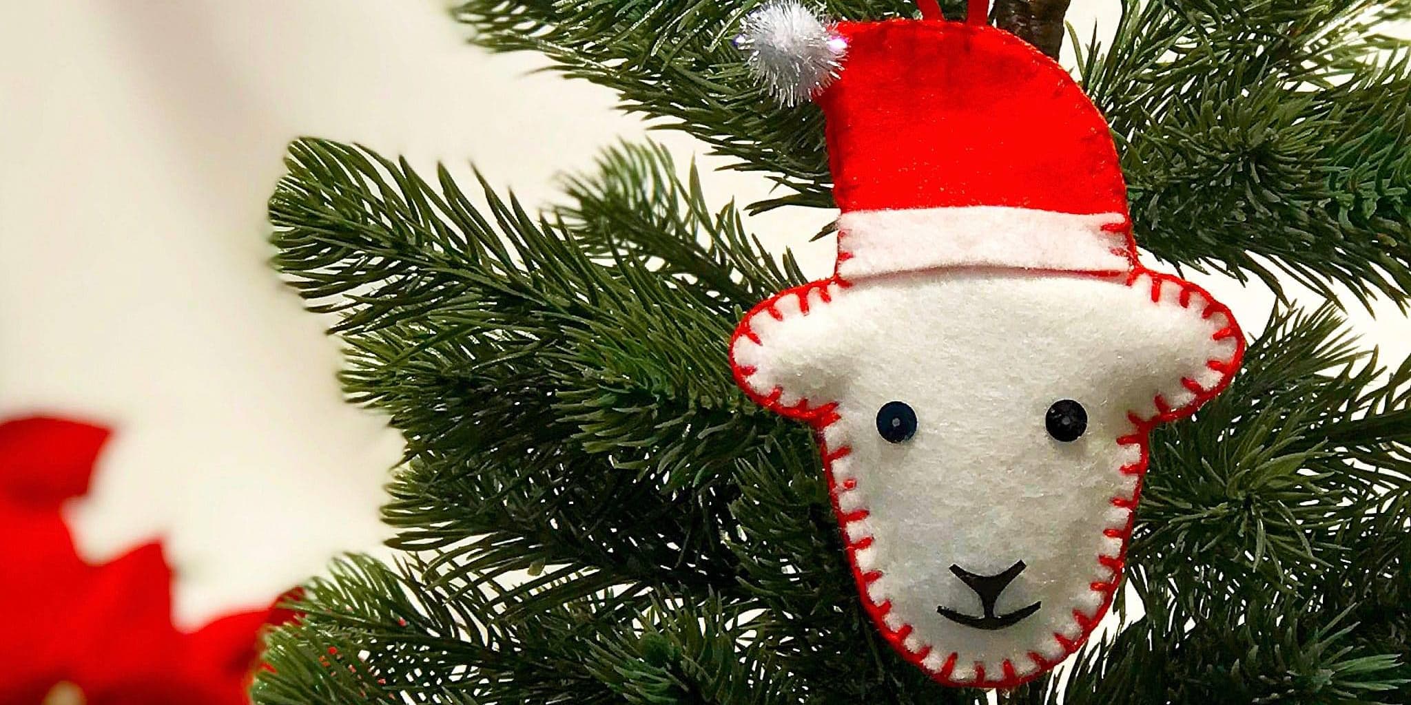 How to make a Herdy Christmas tree decoration