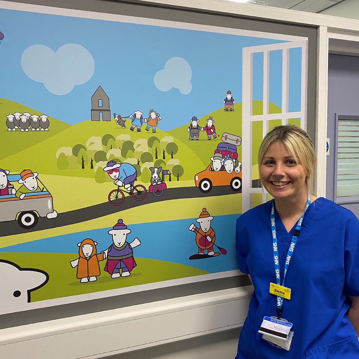 Penrith Hospital Herdy Mural