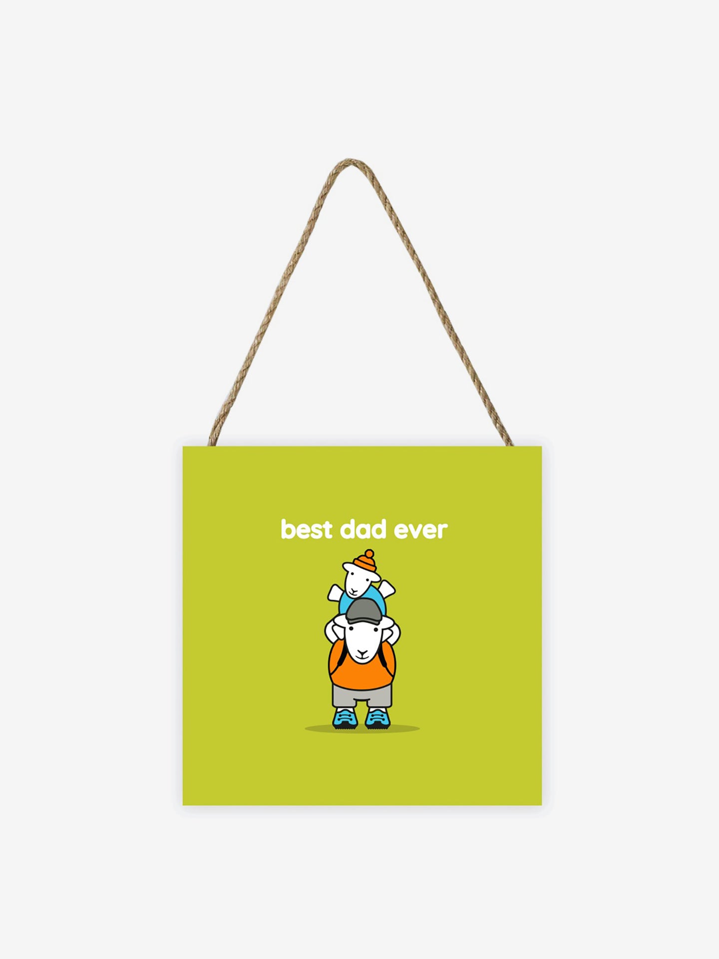 Best Dad Ever Wooden Block