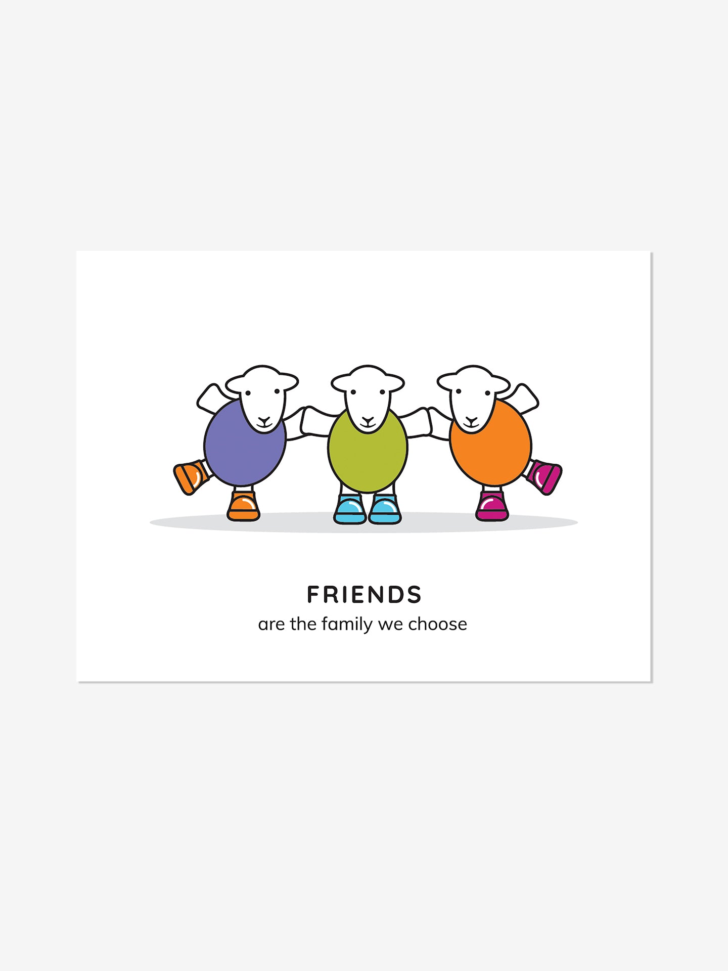Friends Art Print