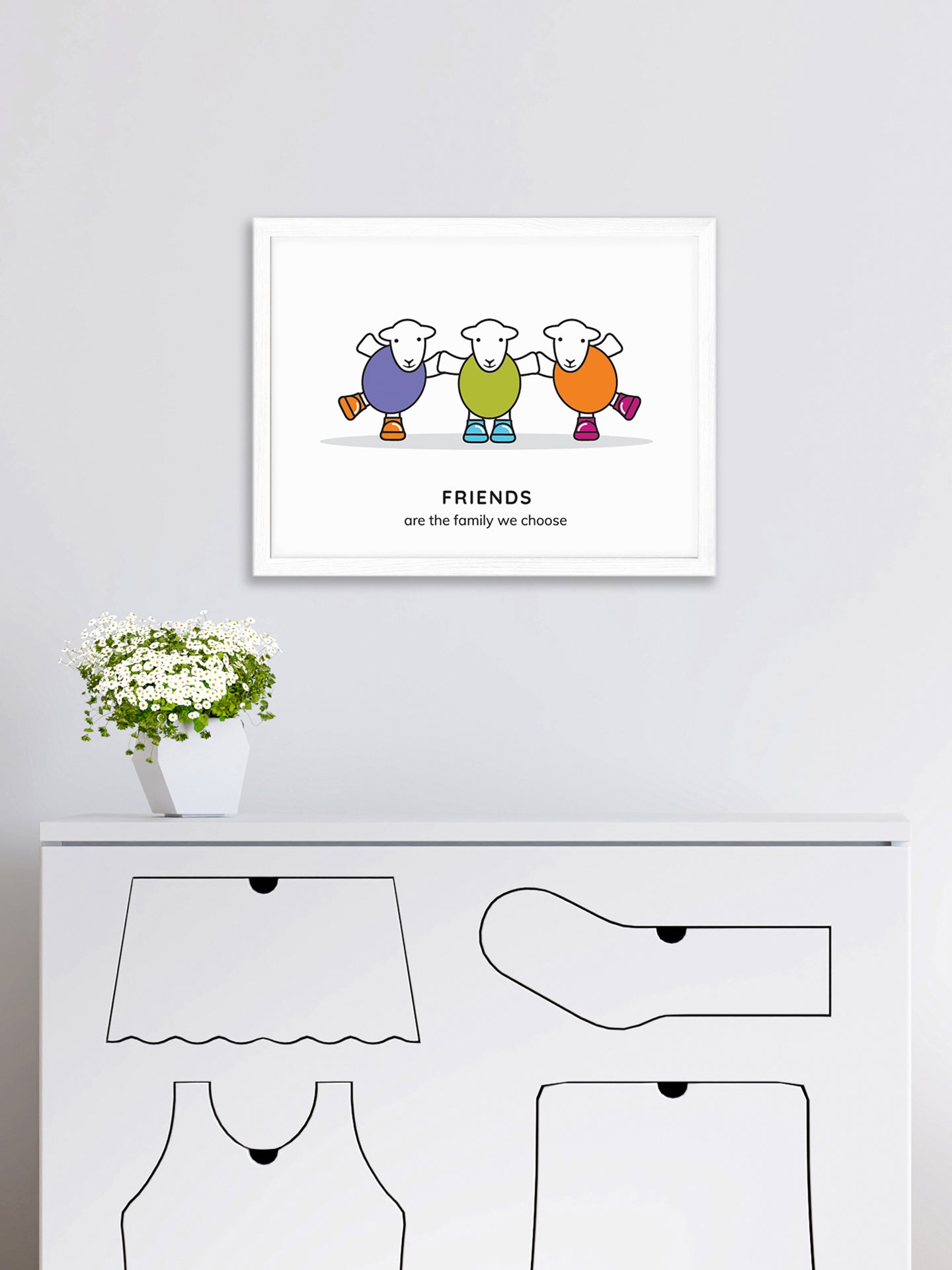 Friends Art Print