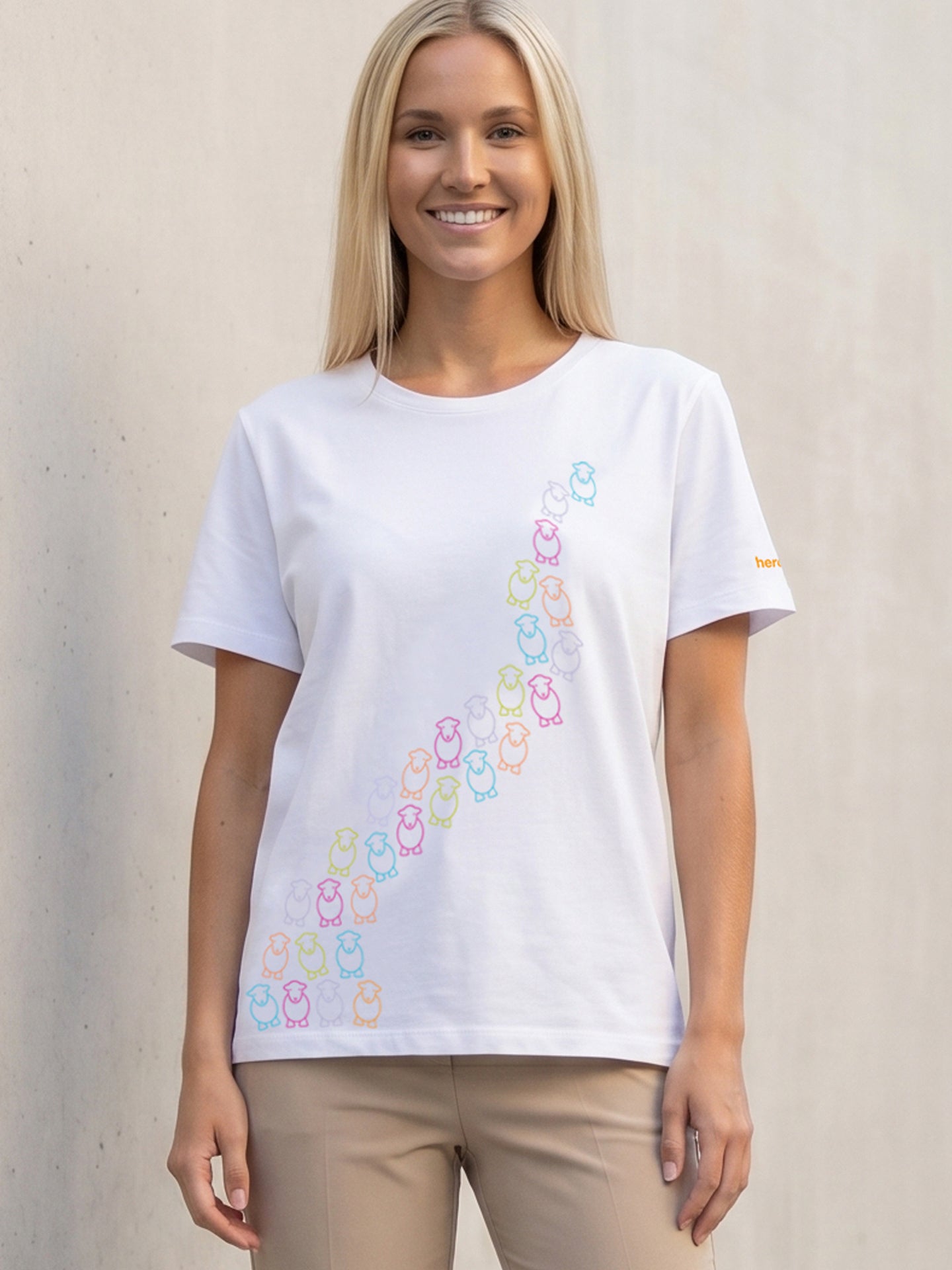 Gather T-shirt White