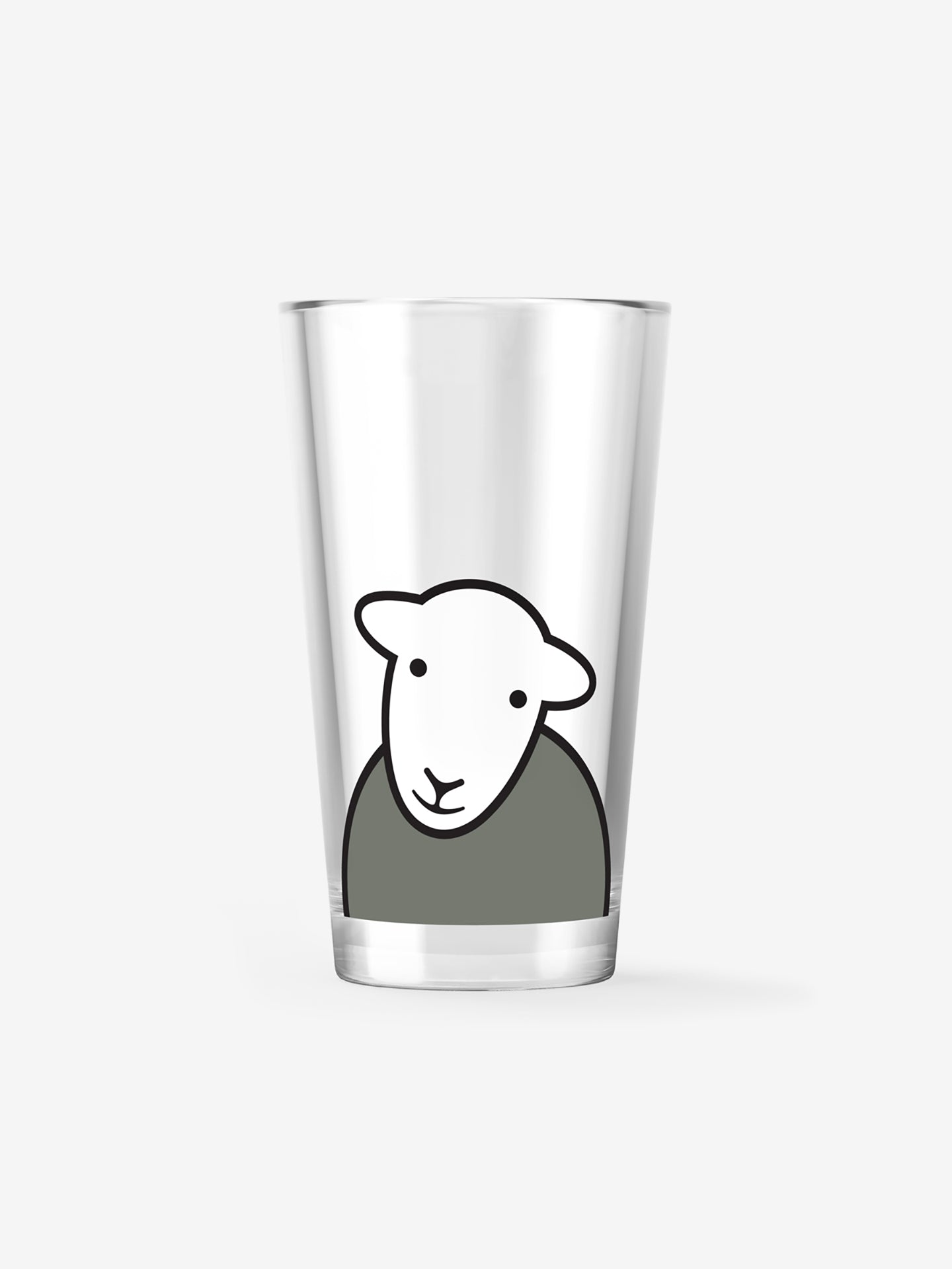 Herdy ‘Hello’ Glass - Grey