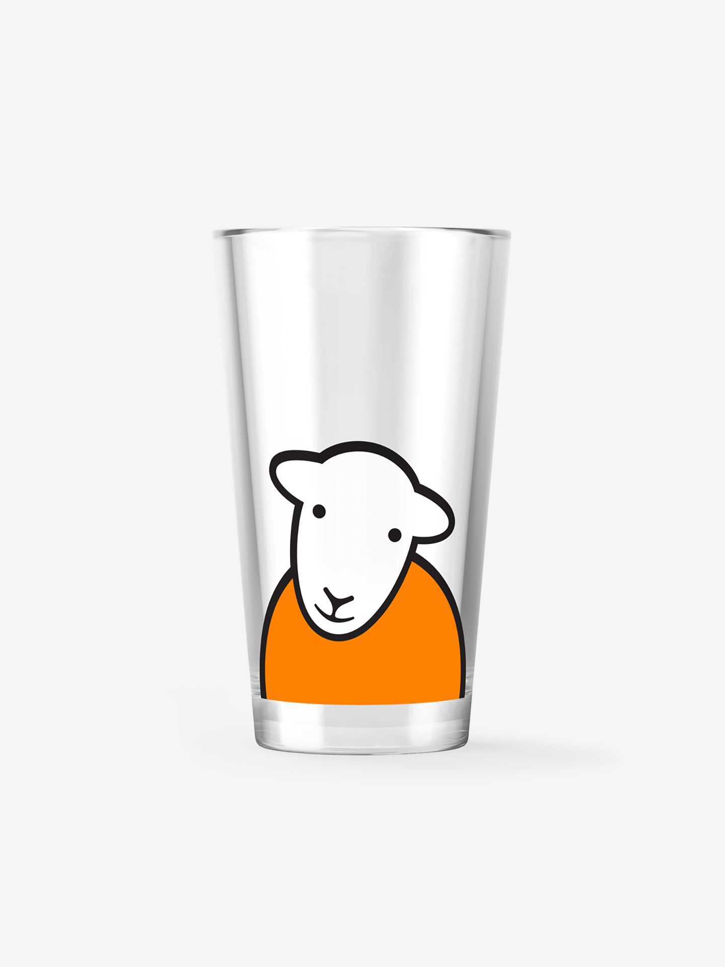 Herdy ‘Hello’ Glass - Orange