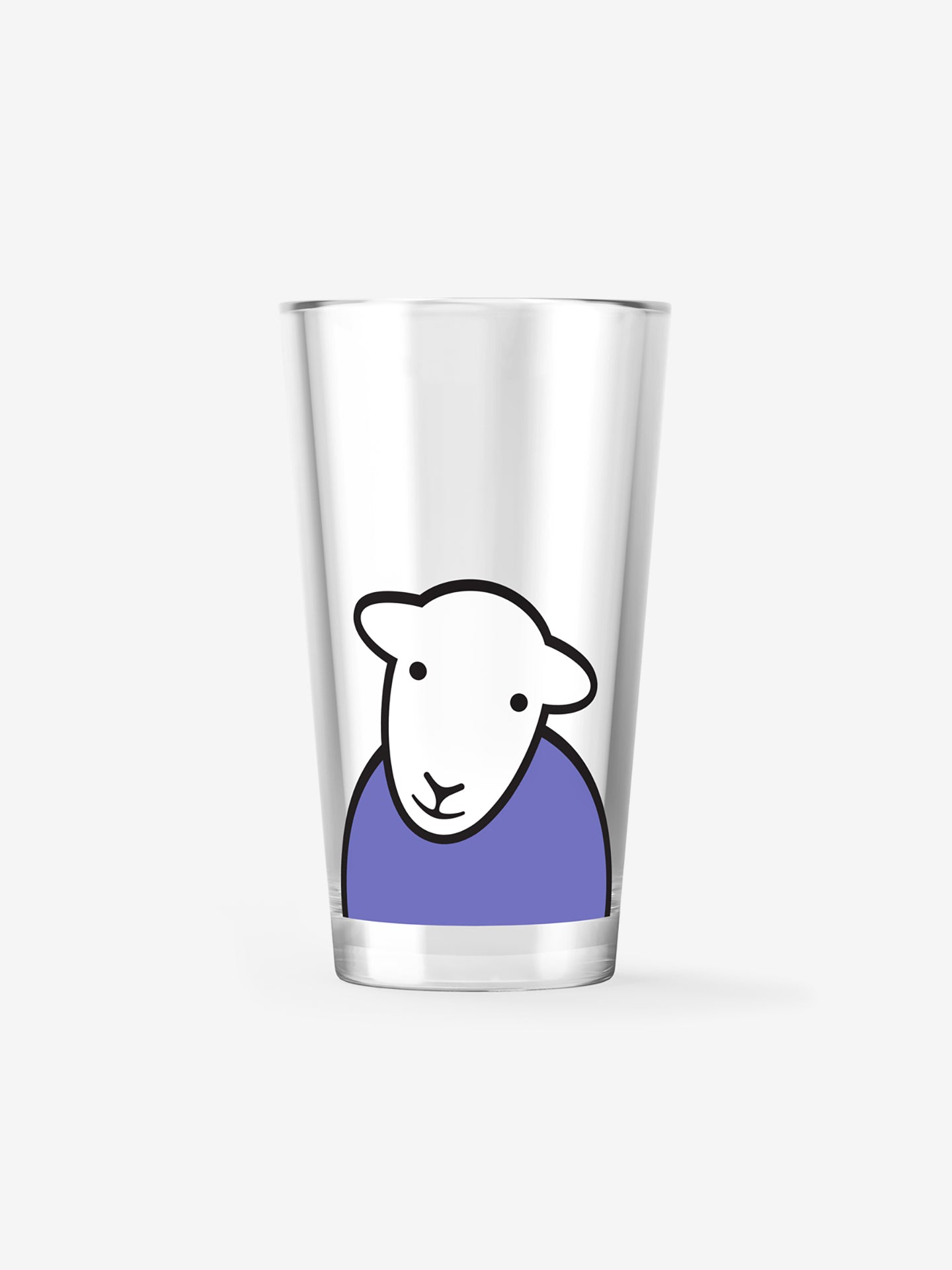 Herdy ‘Hello’ Glass - Purple