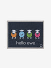 Hello Ewe Outdoor Hug Rug