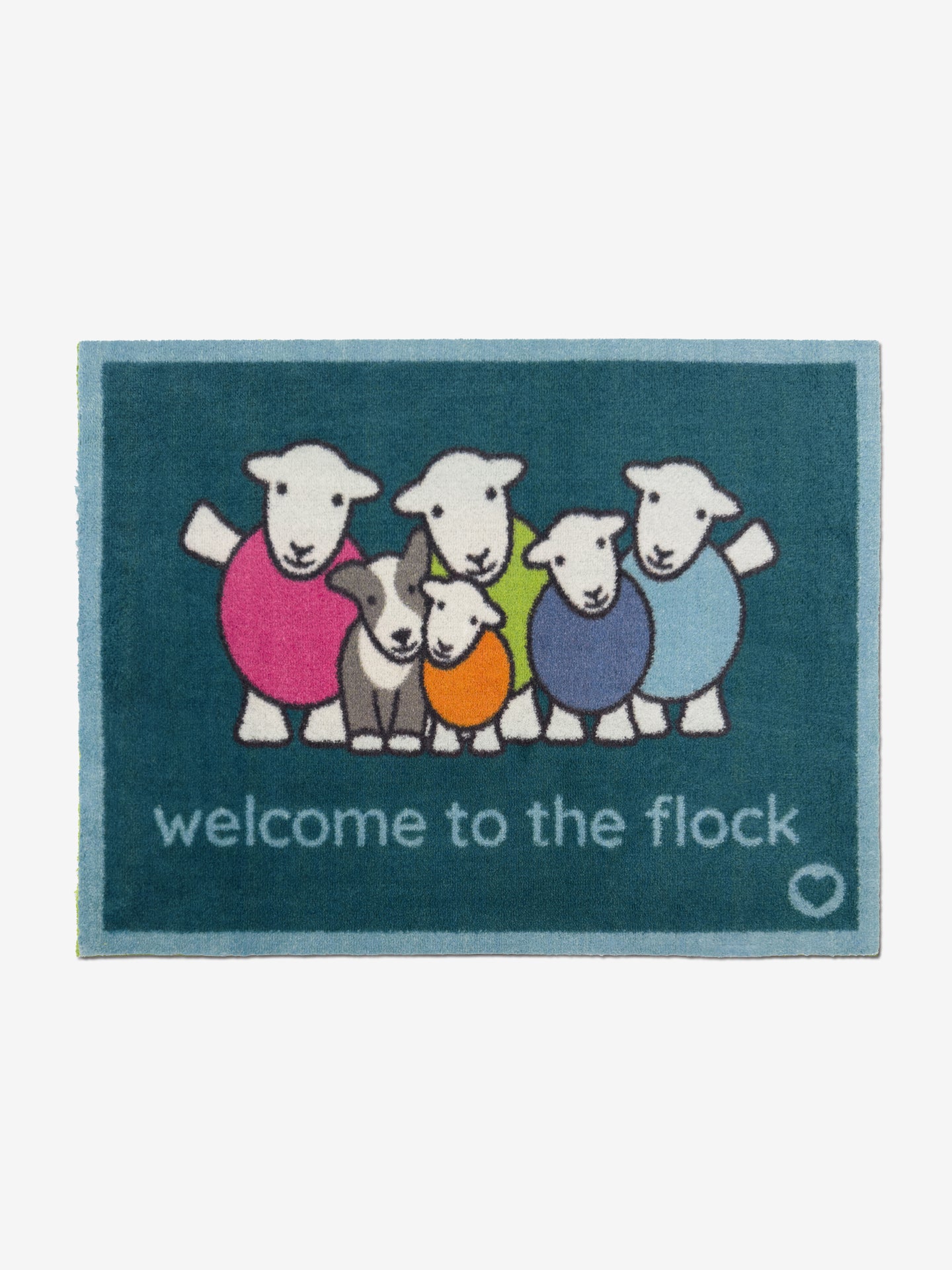 Welcome to the Flock Herdy Hug Rug