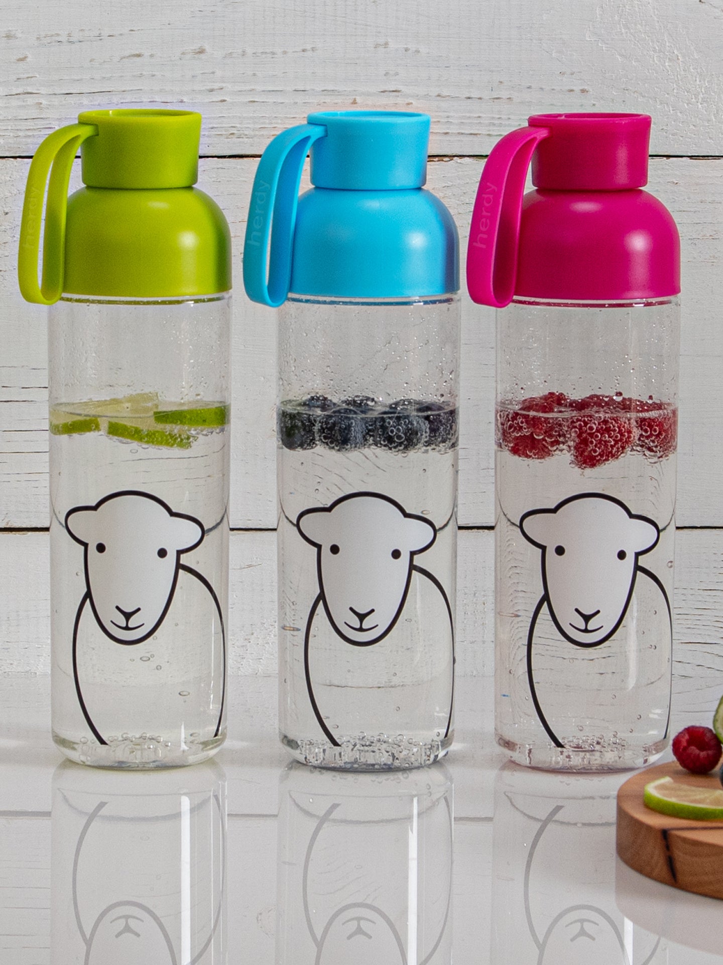 Hello Water bottle - Blue