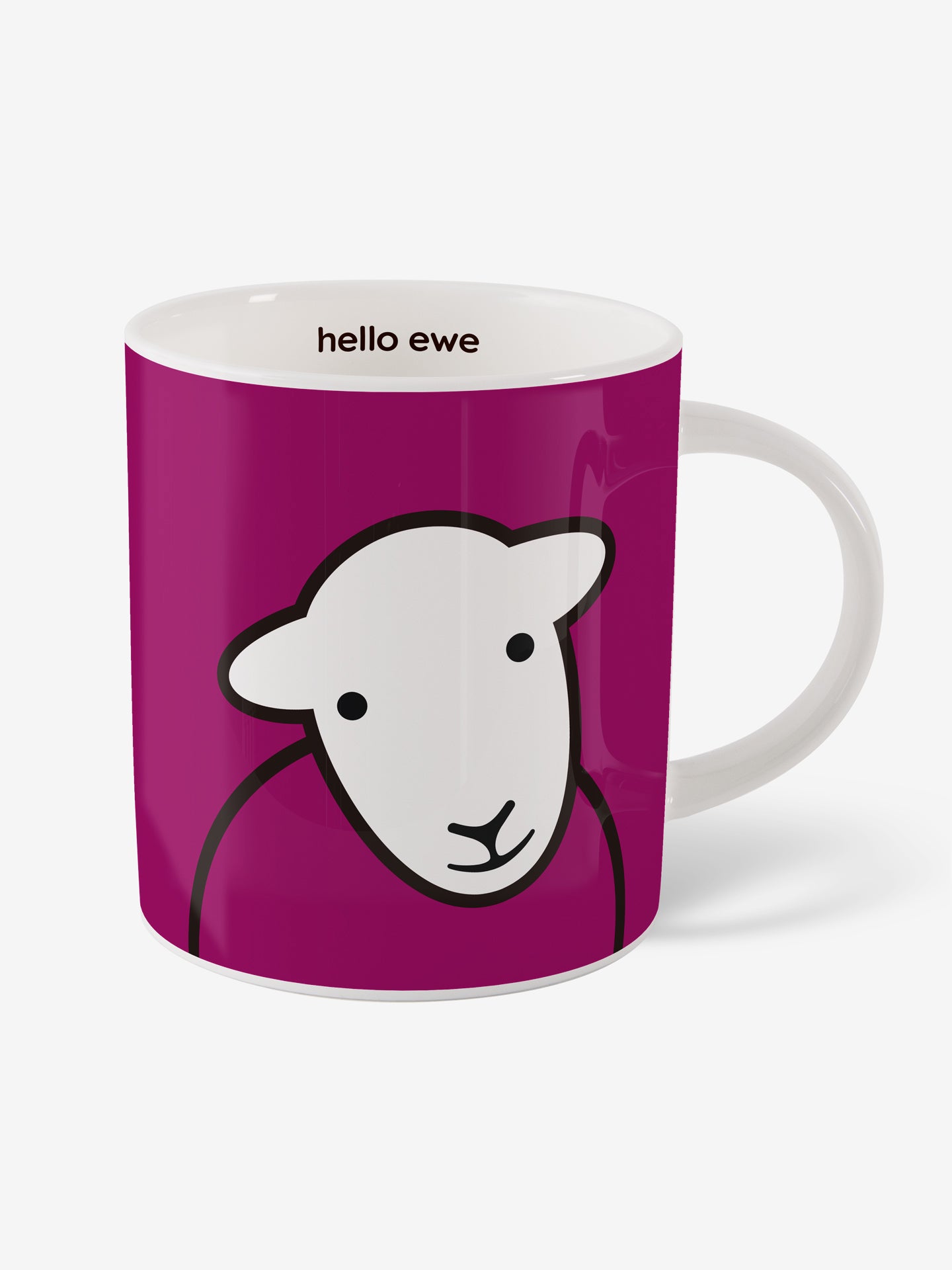Hello Ewe Mug - Pink