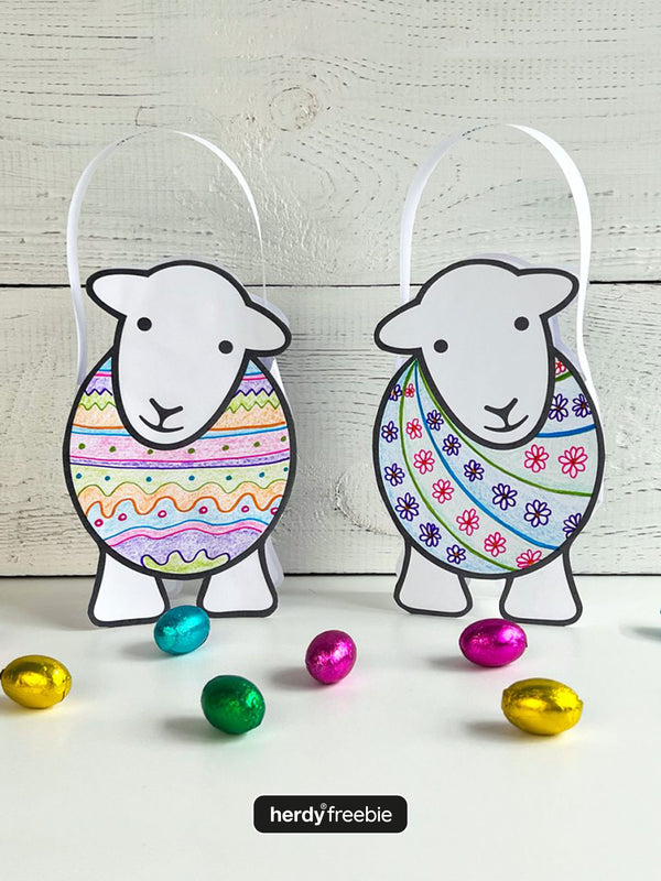 Herdy® Freebie Easter Egg Basket - Digital Download