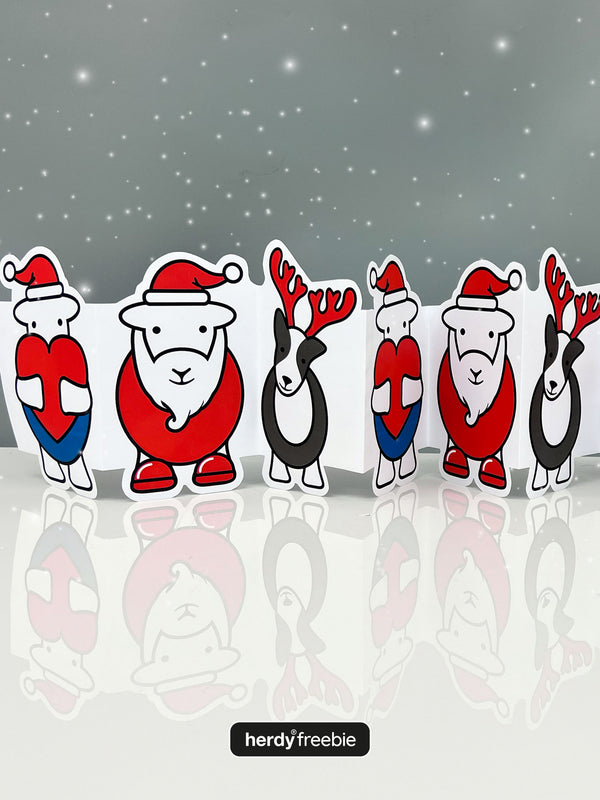 Herdy® Freebie Christmas Garland - Digital Download