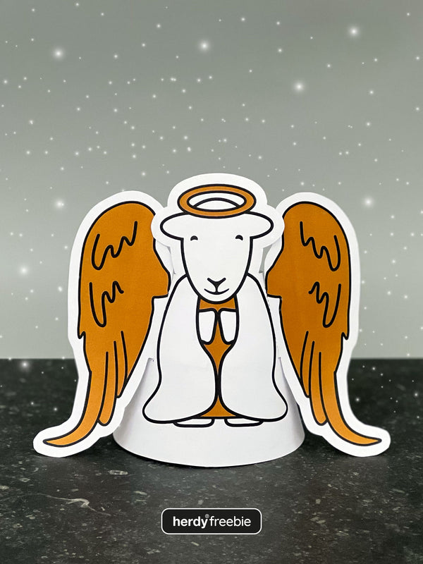 Herdy® Freebie Christmas Tree Topper - Digital Download