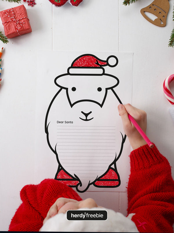 Herdy® Freebie Letter To Santa - Digital Download