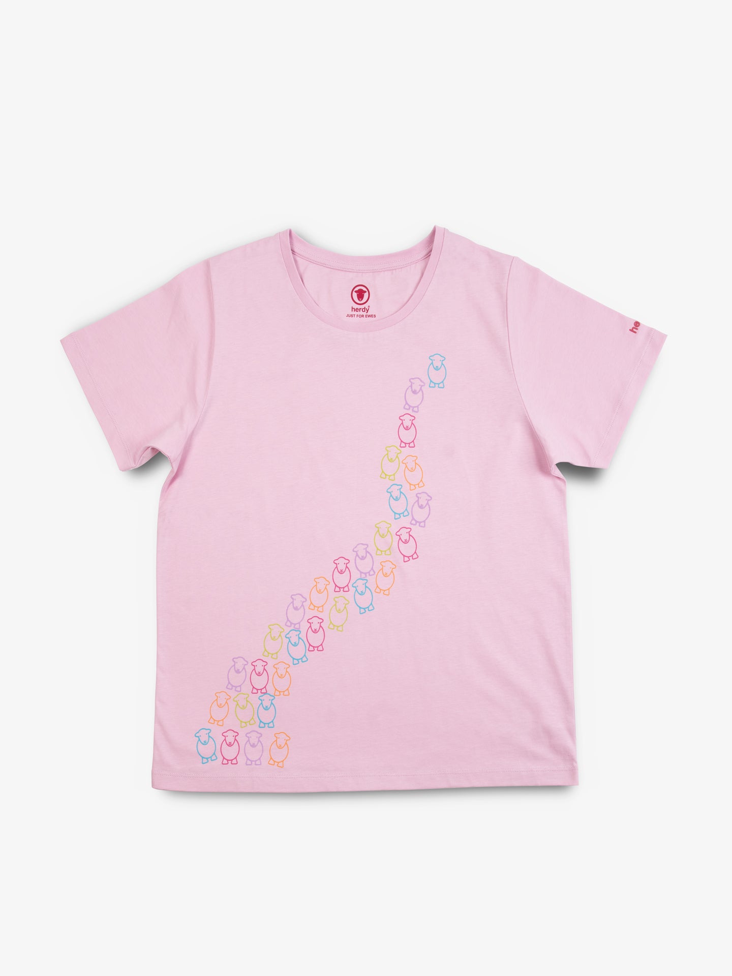 Gather T-shirt Pink