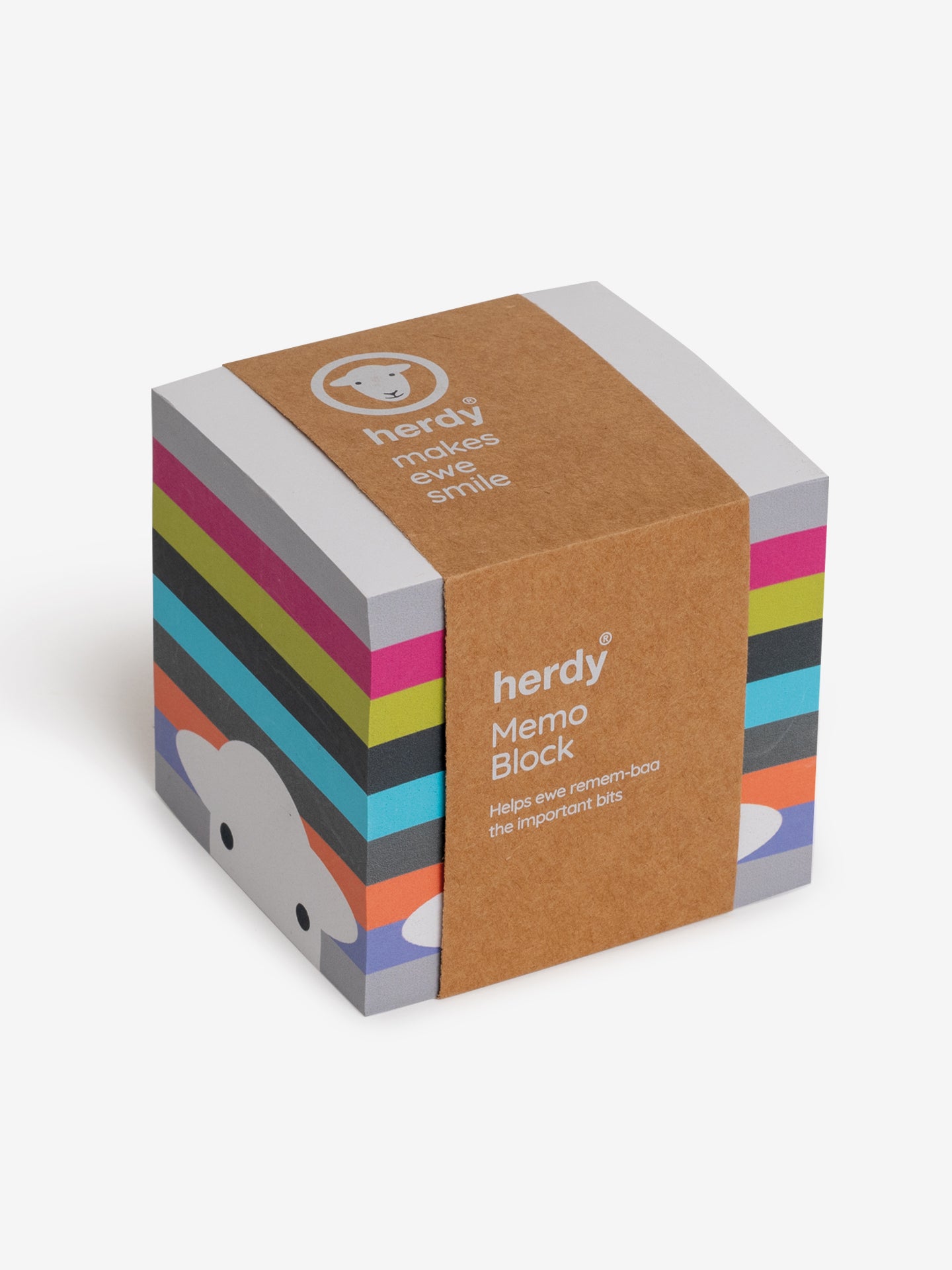 Peep Stripe Memo Block