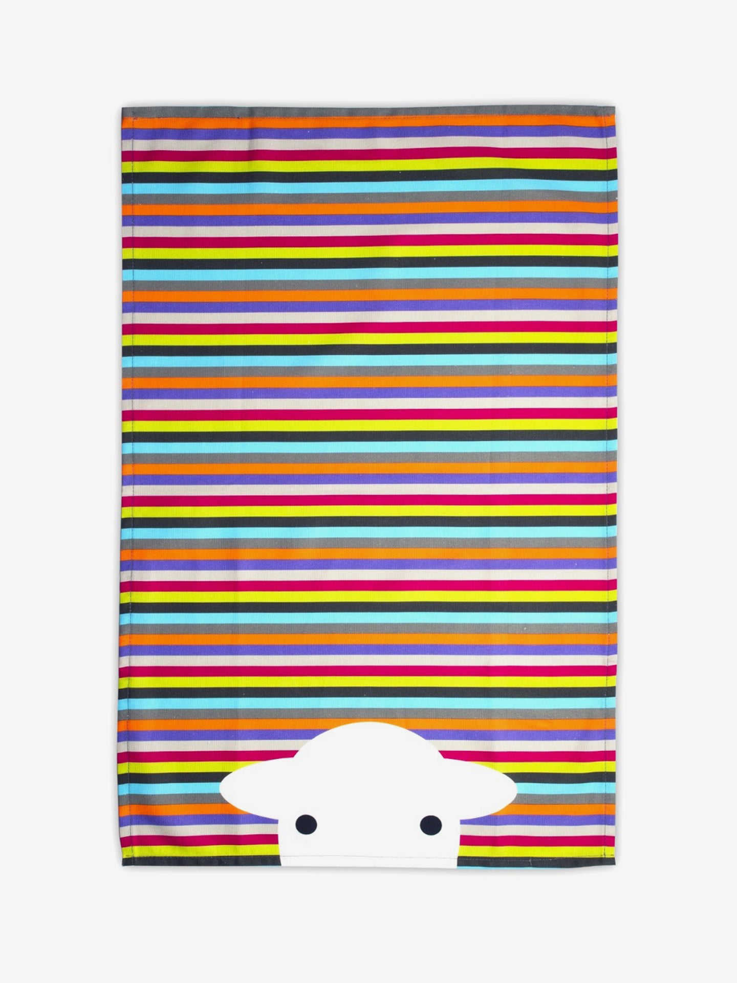Peep Stripe Tea Towel