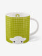 Peep in the Rain Mug - Green