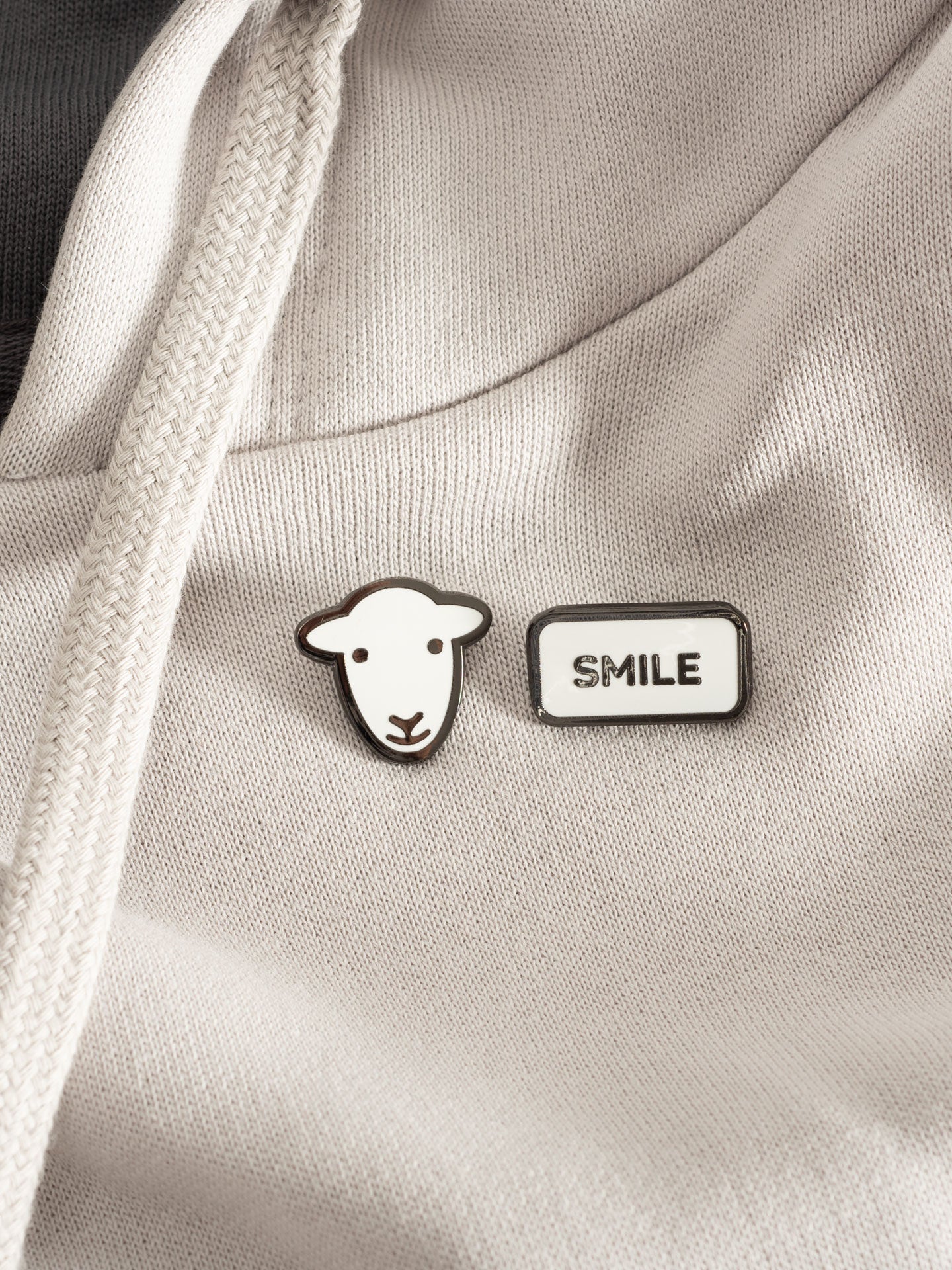 Smile Pin Badge Set