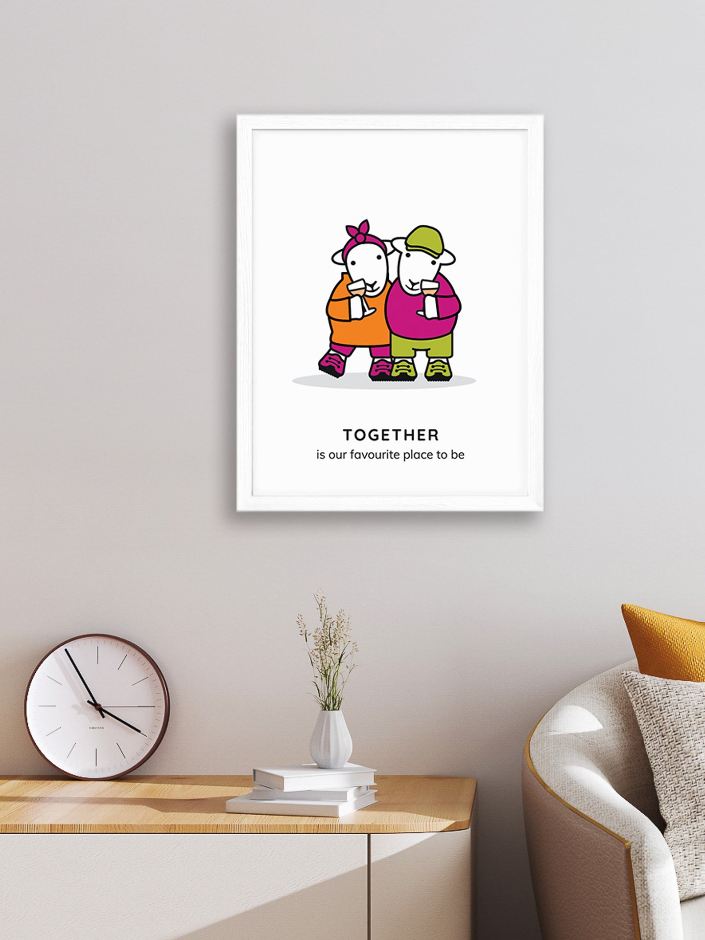 Together Art Print