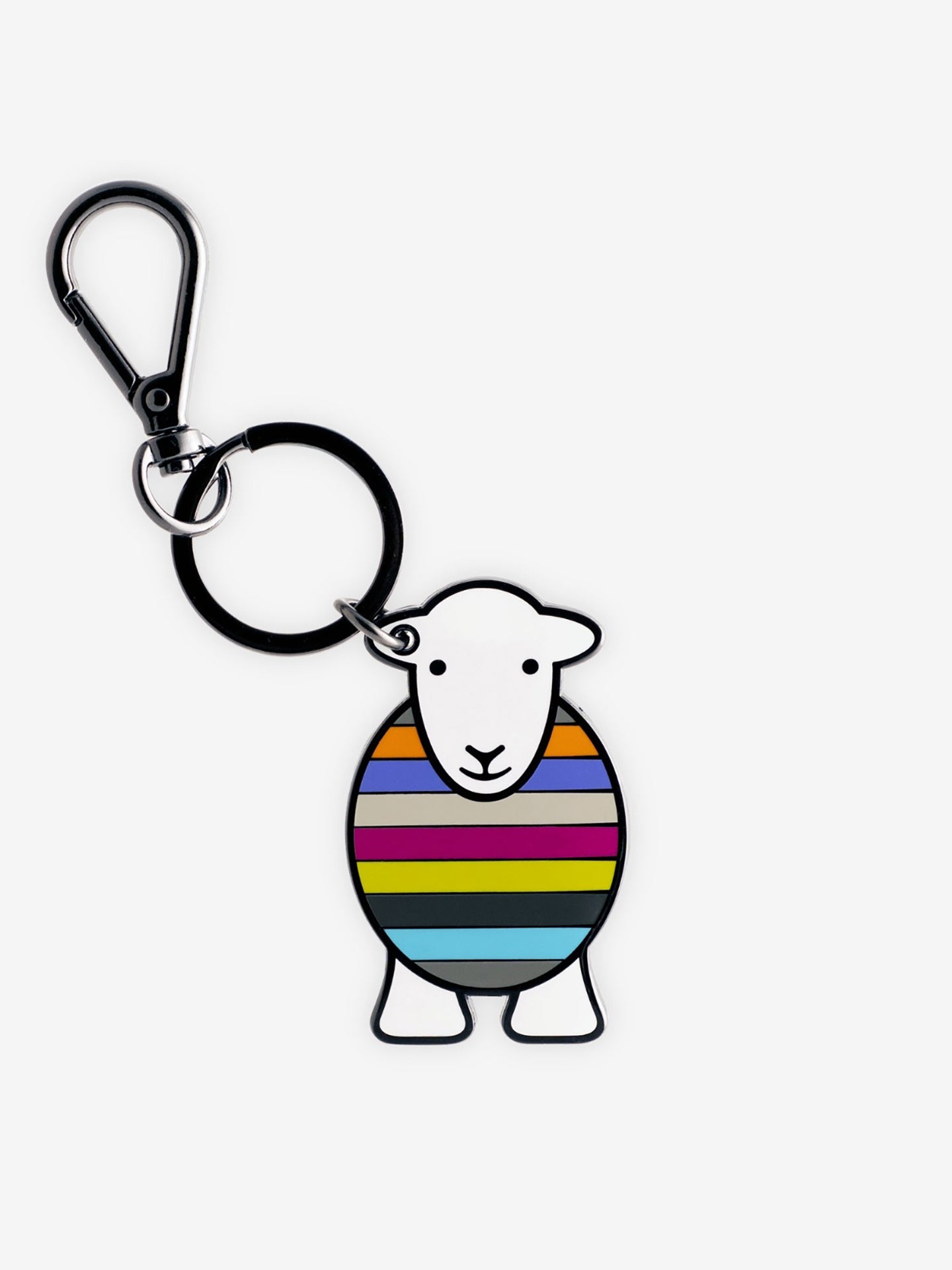 Yan Stripe Keyring