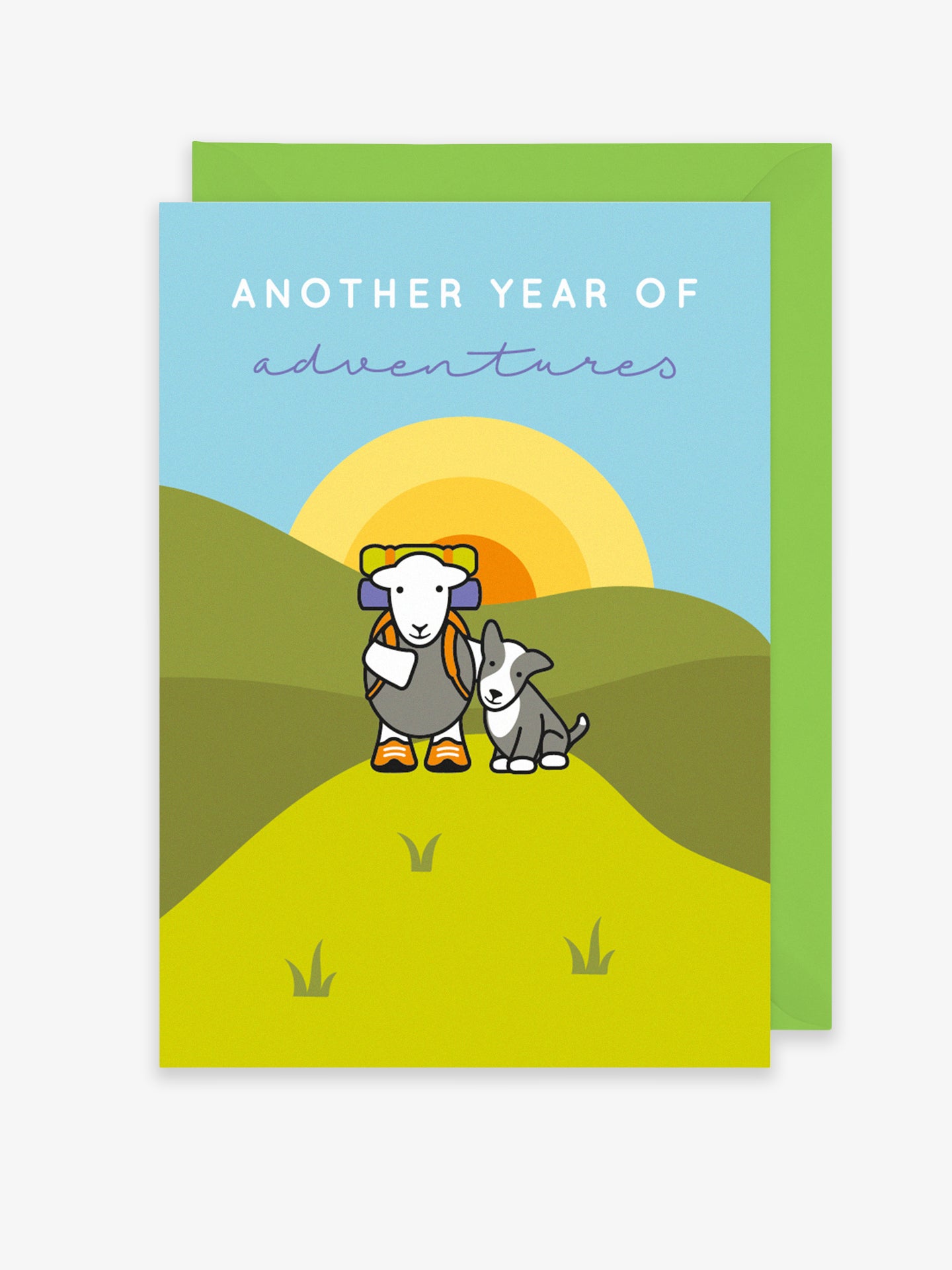 Another Year of Adventures - Greeting Card