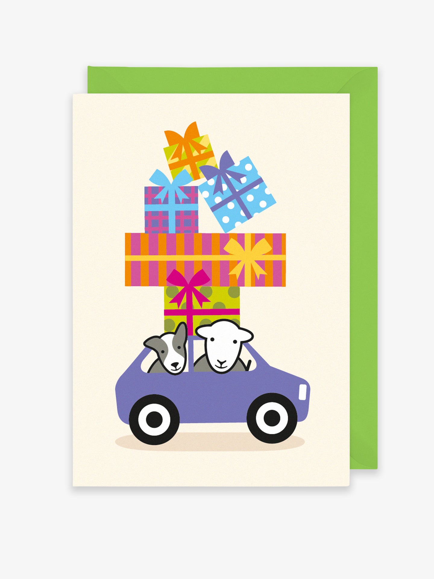 On The Move - Greeting Card