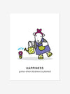 Happiness Art Print