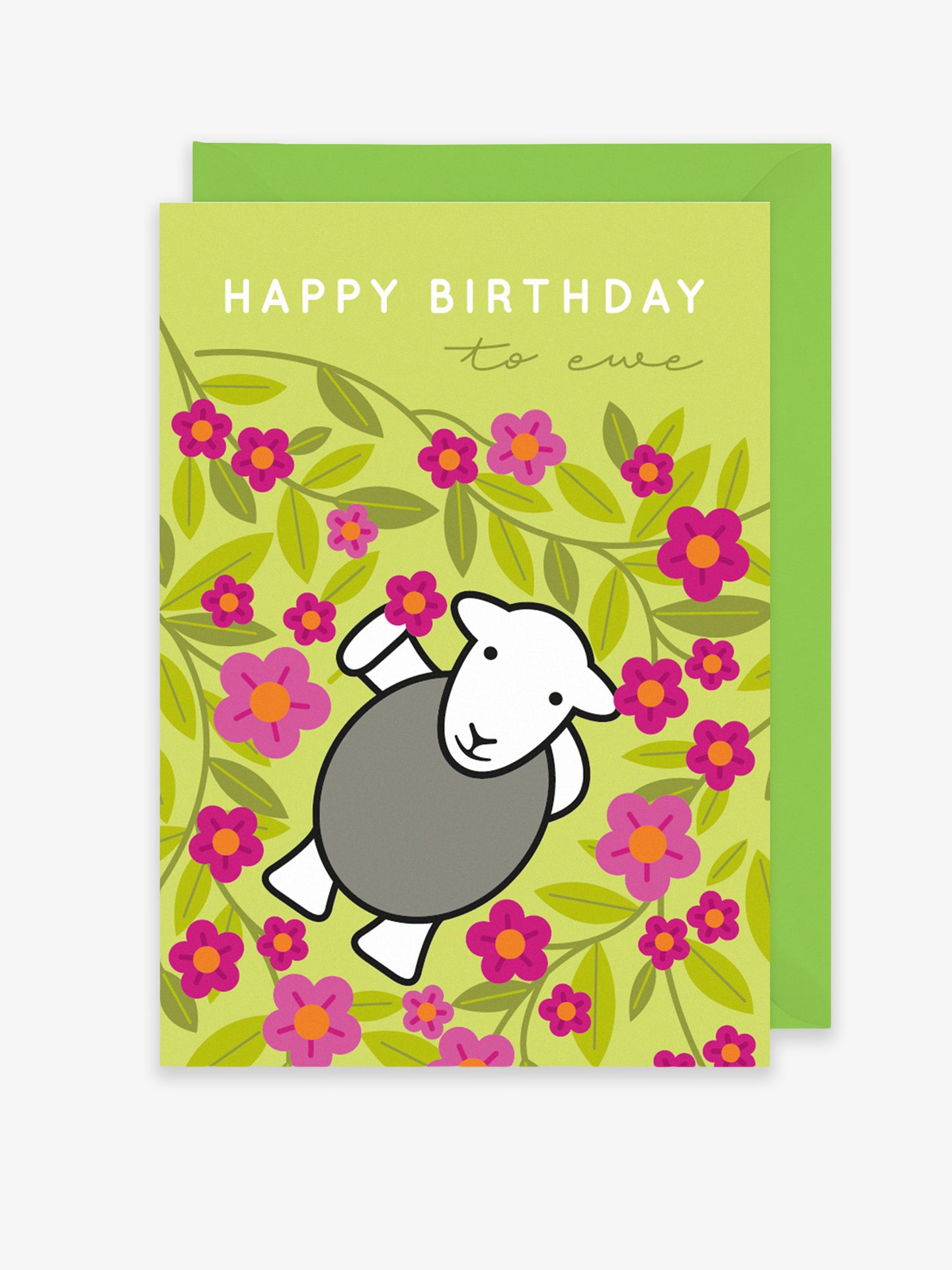 Happy Birthday to Ewe - Greeting Card