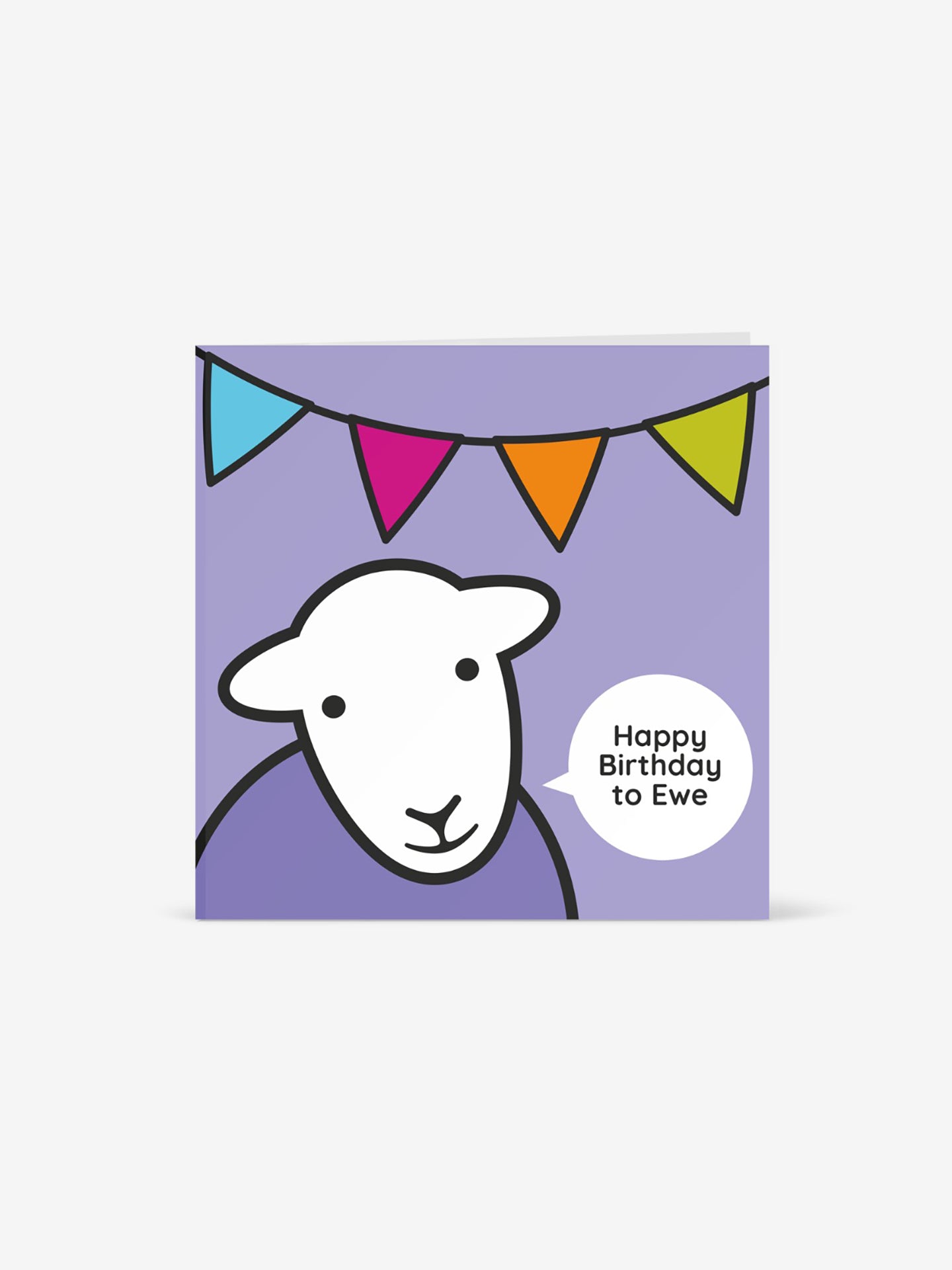 Birthday Card - Purple