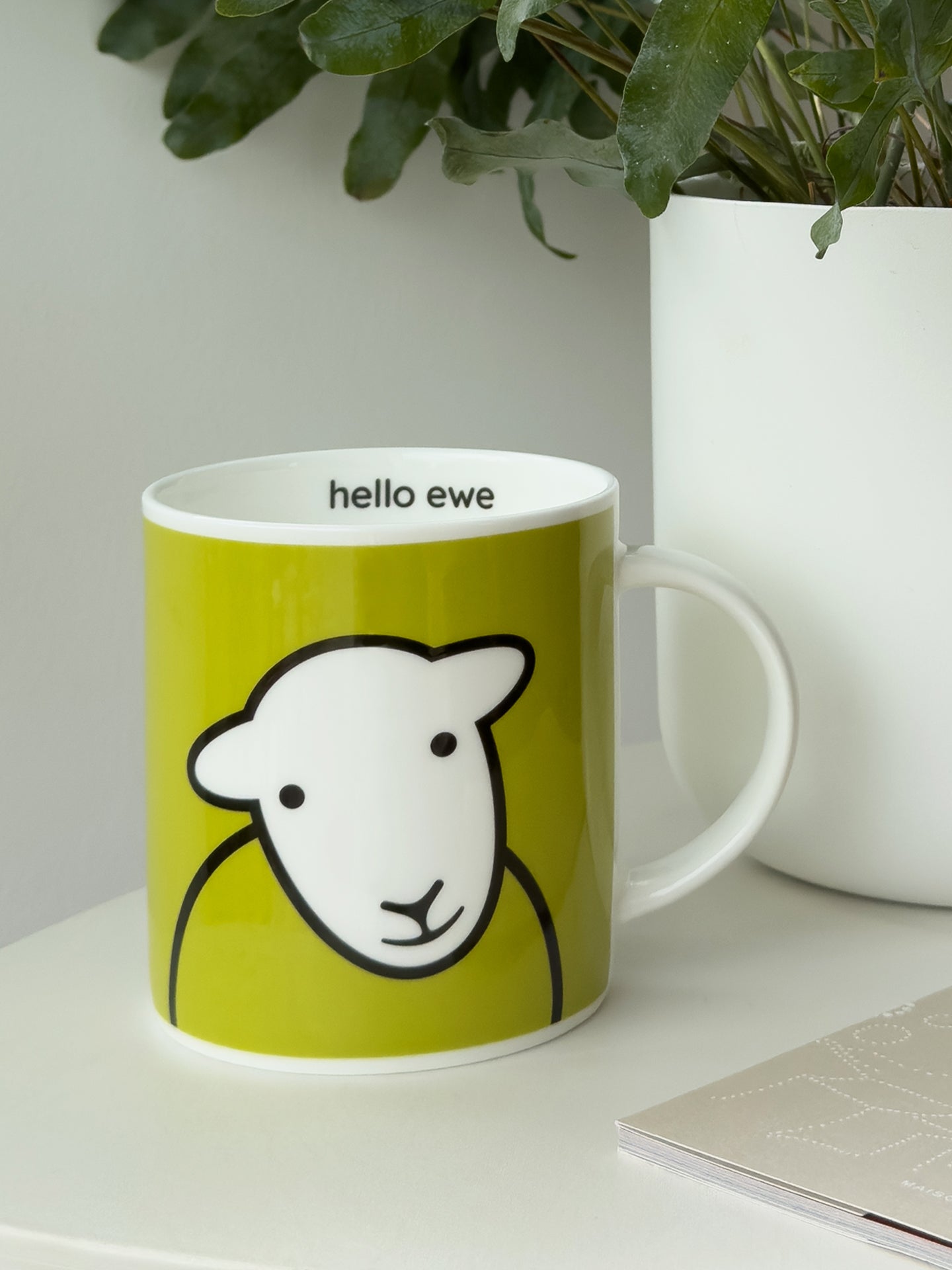 Hello Ewe Mug - Green