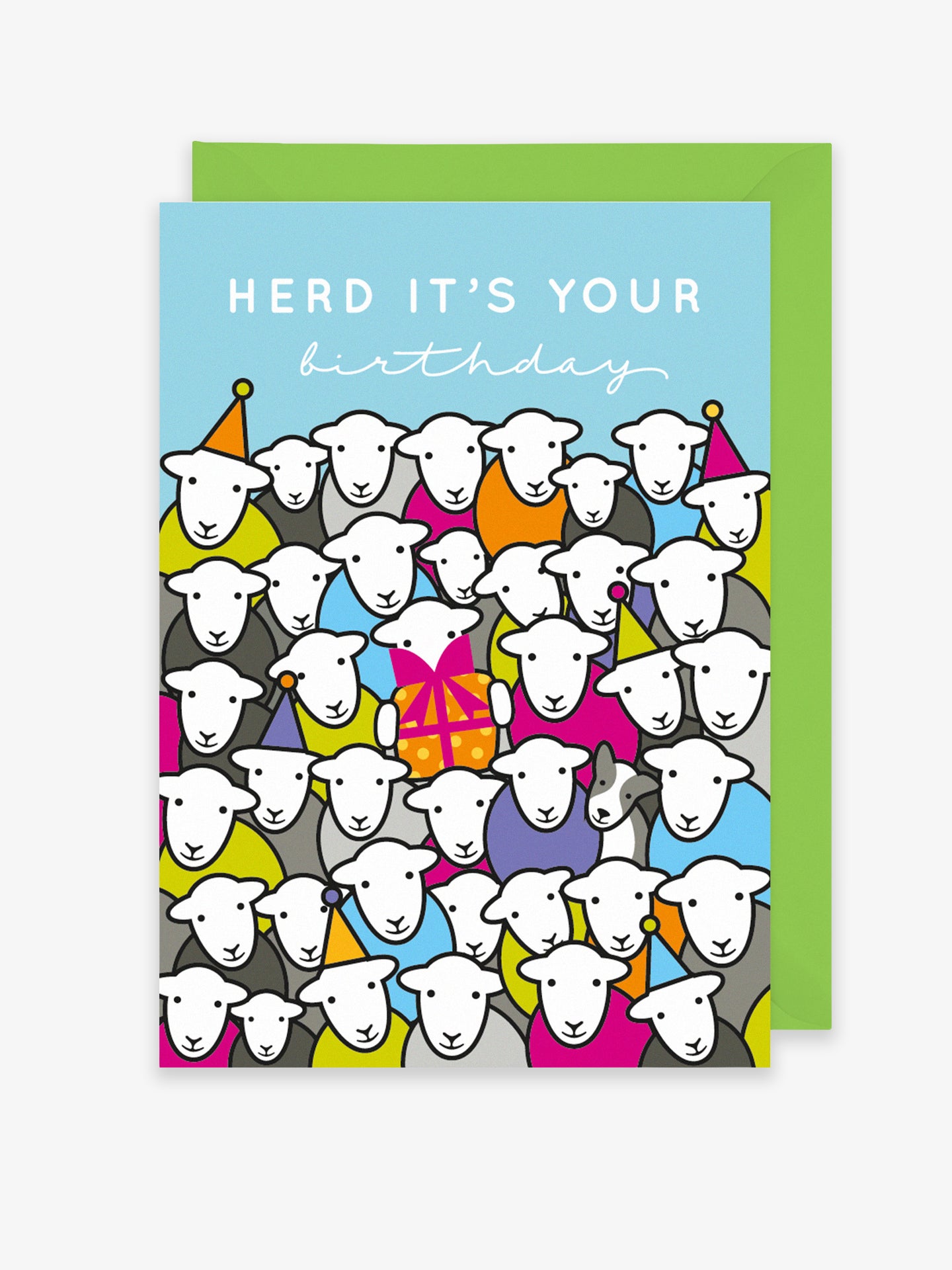 Herd it's your Birthday - Greeting Card