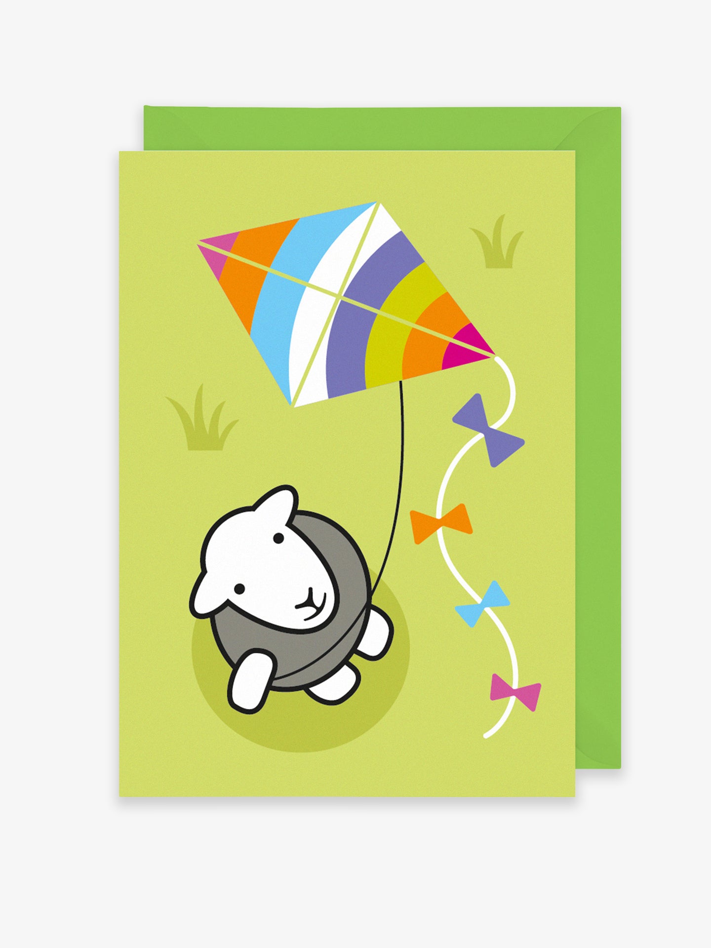 Let's go fly a Kite - Greeting Card