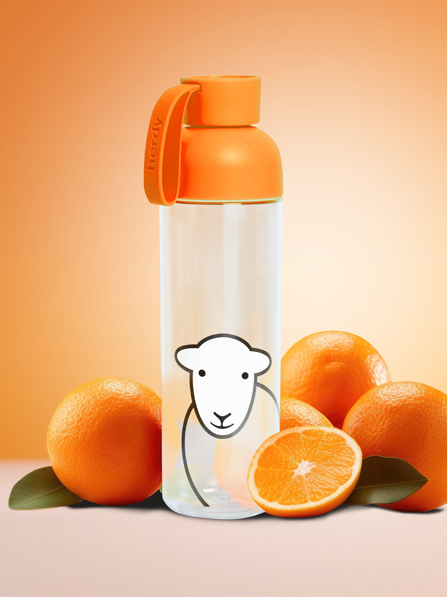 Hello Water bottle - Orange