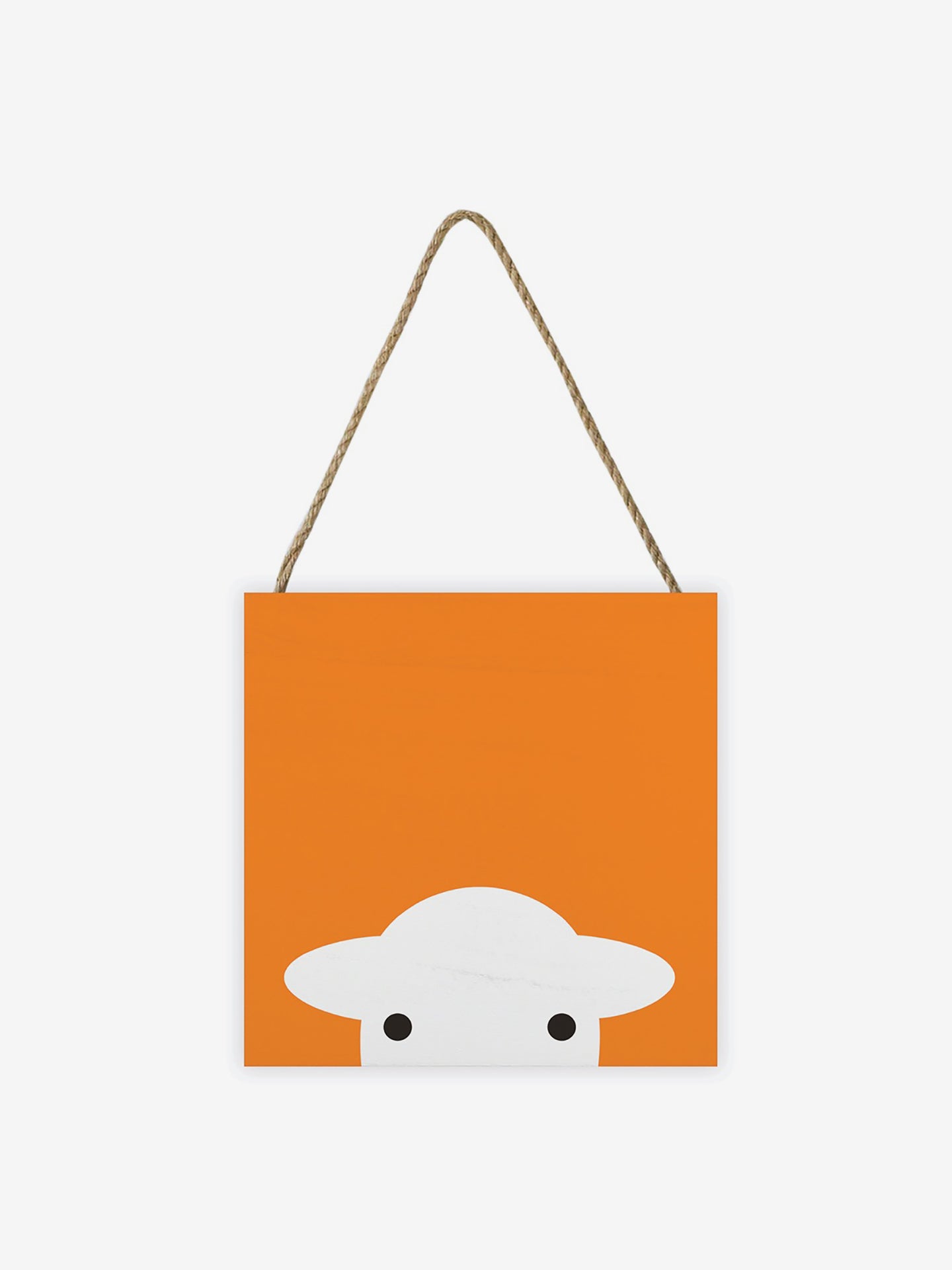 Peep Wooden Block - Orange