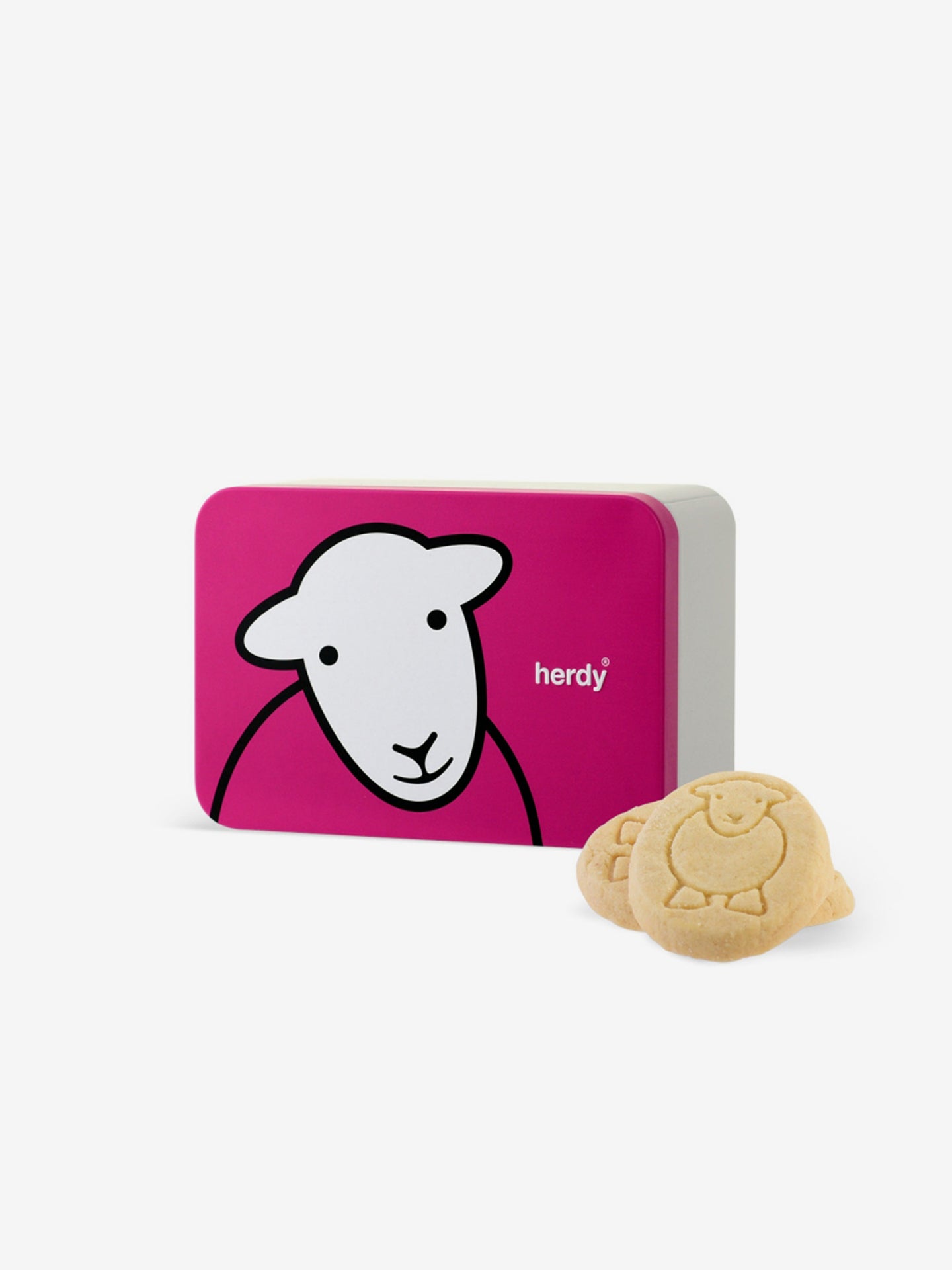 Herdy Shortbread Pink 120g