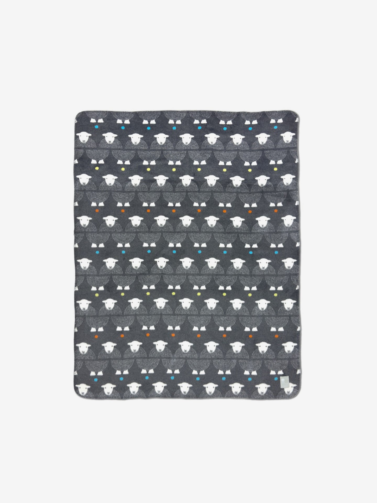 Wave Blanket Dark Grey