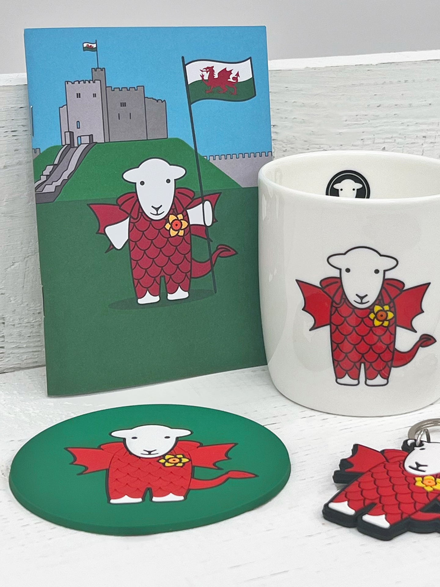 Welsh Herdy PVC Coaster